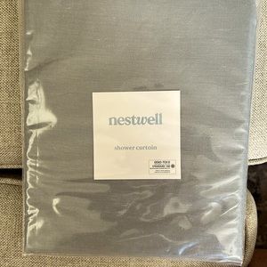 New shower curtain Grey